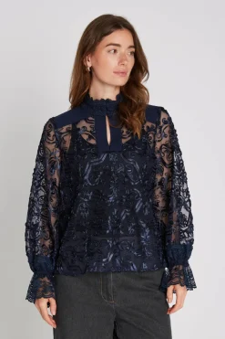 Philosophy Blues Original naisten pusero, ROYAL BLOUSE Tummansininen