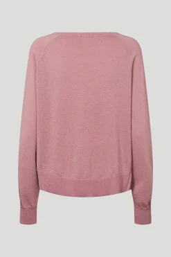 Philosophy Blues Original naisten neulepusero BEKKA KNIT SWEATER, vaaleanpunainen