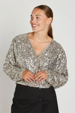 Philosophy Blues Original Naisten Jakku, KETINA CARDIGAN Kullankeltainen