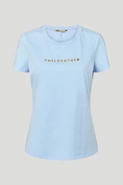 Philosophy Blues Original naisten t-paita, PHILOSOPHER T-SHIRT Vaaleansininen