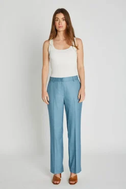 Philosophy Blues Original naisten suorat housut, AMAGO PANTS Vaaleansininen