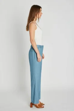 Philosophy Blues Original naisten suorat housut, AMAGO PANTS Vaaleansininen
