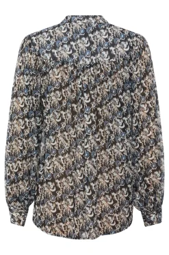 Philosophy Blues Original naisten pusero, MALAS SHIRT Musta Kuosi