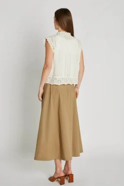 Philosophy Blues Original naisten hame, KADINA SKIRT Khaki