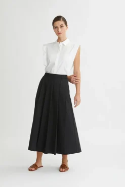 Philosophy Blues Original naisten hame,KADINA SKIRT Musta