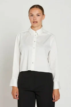 Philosophy Blues Original Naisten Pusero, CROP PAITIS Valkoinen