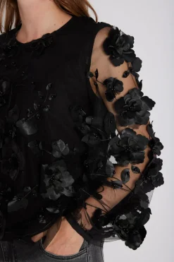 Philosophy Blues Original Giron Blouse, Musta