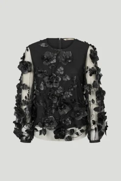 Philosophy Blues Original Giron Blouse, Musta