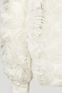 Philosophy Blues Original naisten pusero CIRCLE BLOUSE, valkoinen