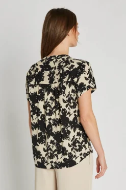 Philosophy Blues Original naisten toppi, KILA TOP Mustavalkoinen