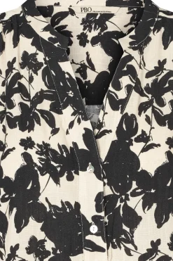 Philosophy Blues Original naisten toppi, KILA TOP Mustavalkoinen