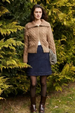 Philosophy Blues Original Naisten Hame, MARMONTI SKIRT Tummansininen