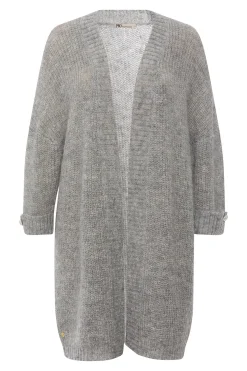 Philosophy Blues Original Naisten Neule, JAYO KNIT CARDIGAN Vaaleanharmaa