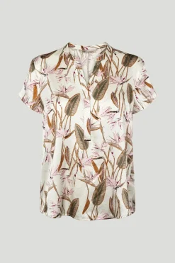 Philosophy Blues Original naisten toppi, BLAINE TOP Valkopohjainen Kuosi