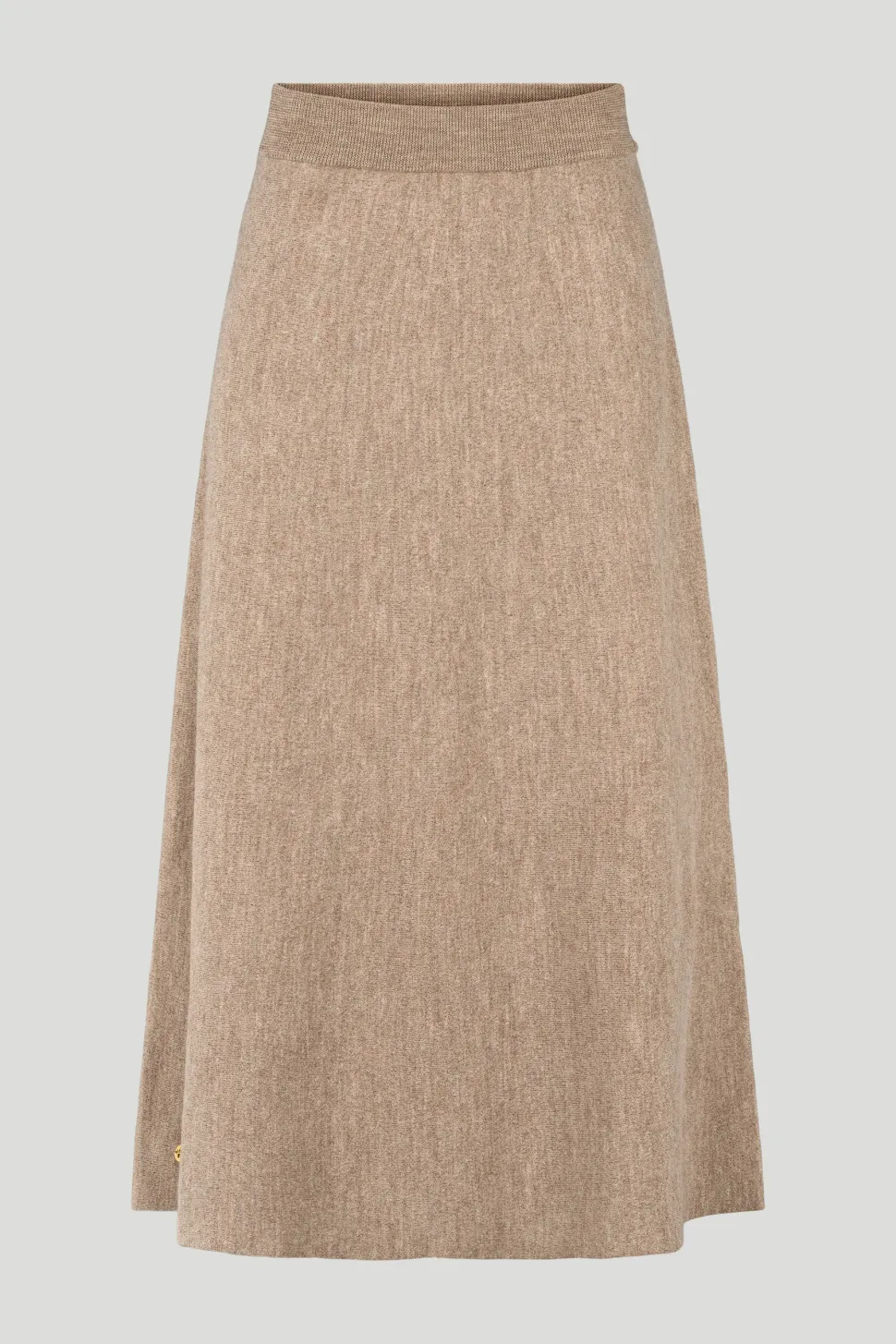 Philosophy Blues Original naisten hame, MANTRA KNIT SKIRT Vaalea Beige