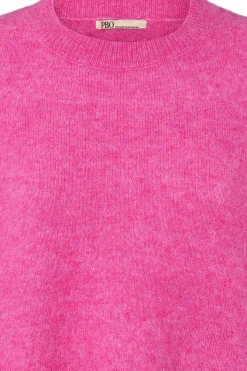 Philosophy Blues Original naisten neulepusero, MERI KONTO KNIT SWEATER Pinkki