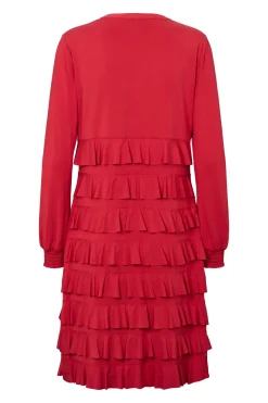 Philosophy Blues Original Naisten Mekko Kalaf Dress LS Punainen