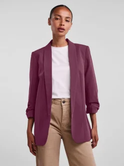 Pieces Bleiseri, PCBOSS BLAZER Viininpunainen