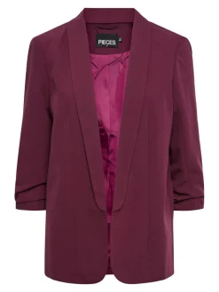 Pieces Bleiseri, PCBOSS BLAZER Viininpunainen