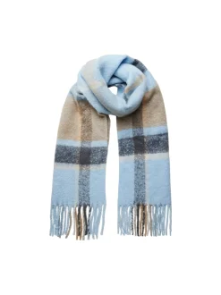 Pieces Kaulaliina Bea Long Scarf Noos Vaaleansininen