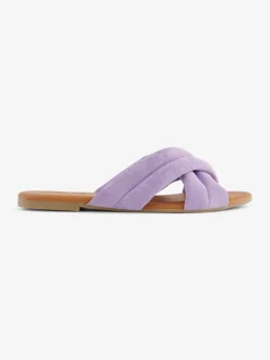 Pieces Naisten Sandaalit PCVIOLA SUEDE SANDAL Violetti, Lila