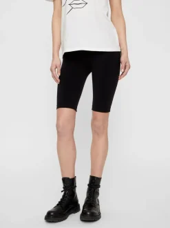 Pieces Naisten Shortsit PCIMAGINE SHAPEWEAR SHORTS Musta