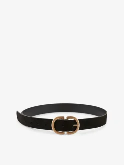 Pieces Naisten Vyö PCJUVA SUEDE JEANS BELT Black