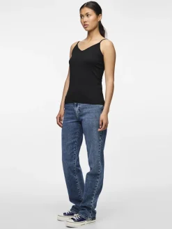 Pieces toppi, PCSIRENE SINGLET Black