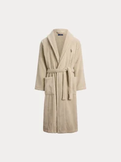 Polo Ralph Lauren aamutakki KIMONO ROBE, vaaleanharmaa