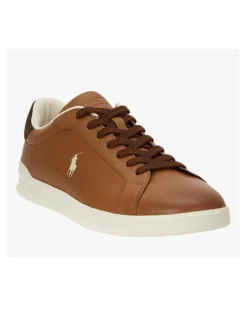 Polo Ralph Lauren HRT CRT II-SNEAKERS-LOW TOP LACE- Miesten tennarit Keskiruskea