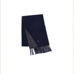 Polo Ralph Lauren huivi CLSSC RVRSBL Scarf Oblong, tummansininen