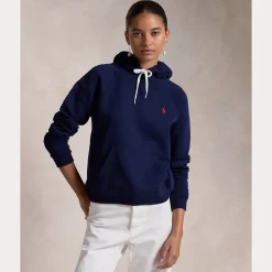 Polo Ralph Lauren huppari, LONG SLEEVE SWEATSHIRT Tummansininen