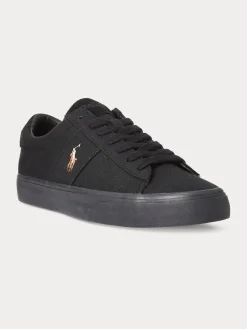 Polo Ralph Lauren kengät, SAYER CANVAS SNEAKER Musta