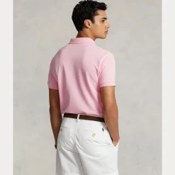 Polo Ralph Lauren miesten pikeepaita, THE ICONIC MESH POLO SHIRT Pinkki