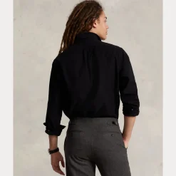 Polo Ralph Lauren miesten kauluspaita Long Sleeve Sport Shirt, musta