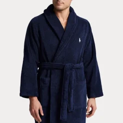 Polo Ralph Lauren miesten kylpytakki KIMONO ROBE, tummansininen