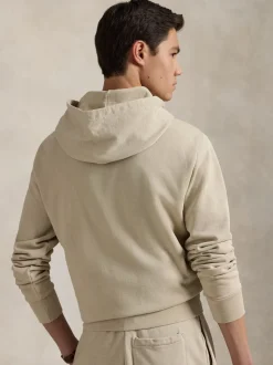 Polo Ralph Lauren miesten huppari, LOOPBACK FLEECE HOODIE Beige