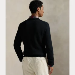 Polo Ralph Lauren miesten neulepusero Holiday Polo Bear, musta