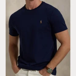 Polo Ralph Lauren miesten t-paita Short Sleeve T Shirt, tummansininen