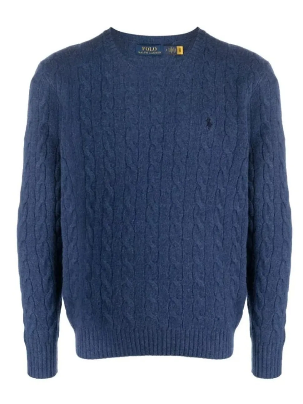 Polo Ralph Lauren miesten neulepusero LSCABLECNPP LONG SLEEVE PULLOVER, tummansininen