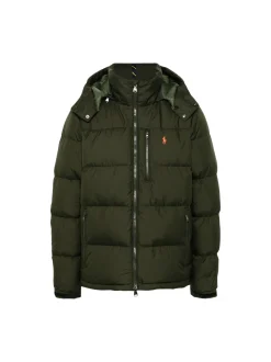 Polo Ralph Lauren Miesten Untuvatakki, THE GORHAM DOWN JACKET Tummanvihreä