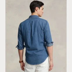 Polo Ralph Lauren miesten kauluspaita, DENIM SHIRT Indigo