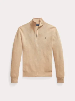 Polo Ralph Lauren miesten neule, POLO HALF ZIP Beige