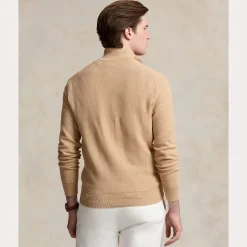 Polo Ralph Lauren miesten neule, POLO HALF ZIP Beige