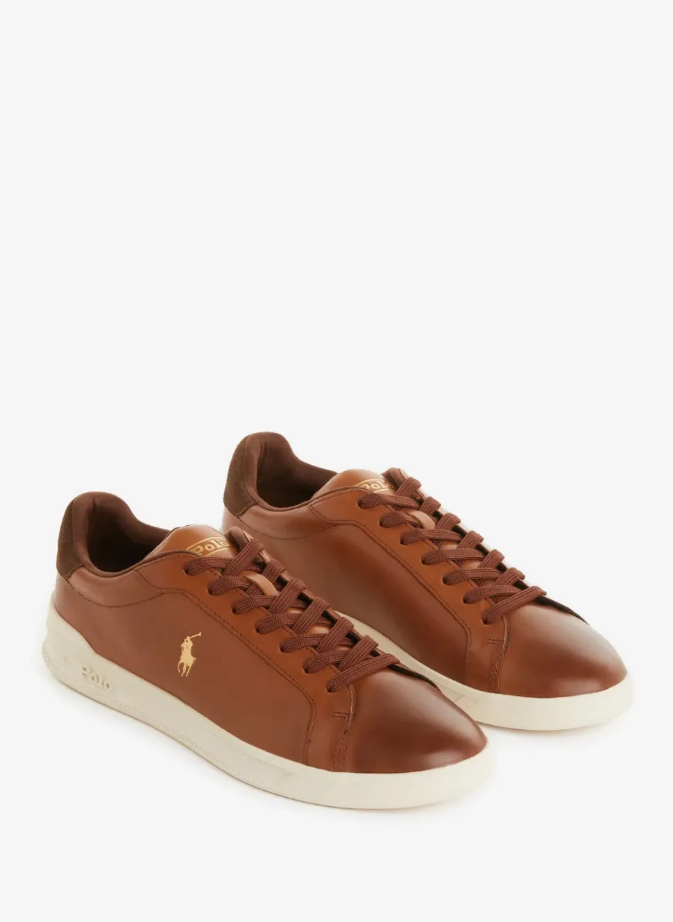 Polo Ralph Lauren Miesten Kengät, HRT CT II-SNEAKERS Keskiruskea