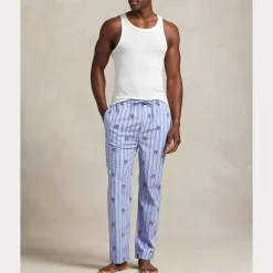 Polo Ralph Lauren miesten pyjamahousut POLO BEAR, sininen