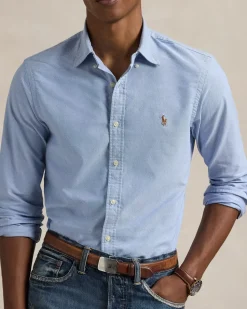 Polo Ralph Lauren Miesten Kauluspaita, SLIM OXFORD NOS Keskisininen