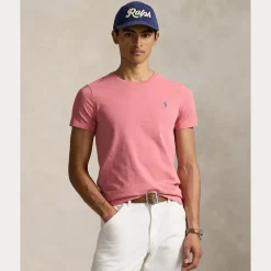 Polo Ralph Lauren miesten t-paita, SHORT SLEEVE-T-SHIRT Pinkki