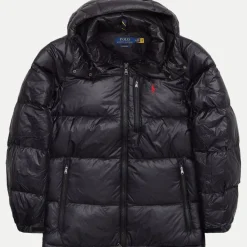 Polo Ralph Lauren Miesten Untuvatakki, THE GORHAM GLOSSED DOWN JACKET Musta