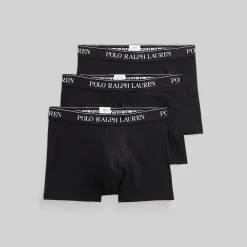 Polo Ralph Lauren Miesten Bokserit 3-Pack, CLASSIC 3-PACK TRUNK Musta